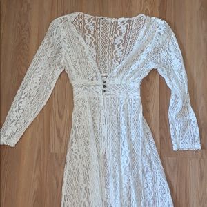 Vintage victorian lace dress